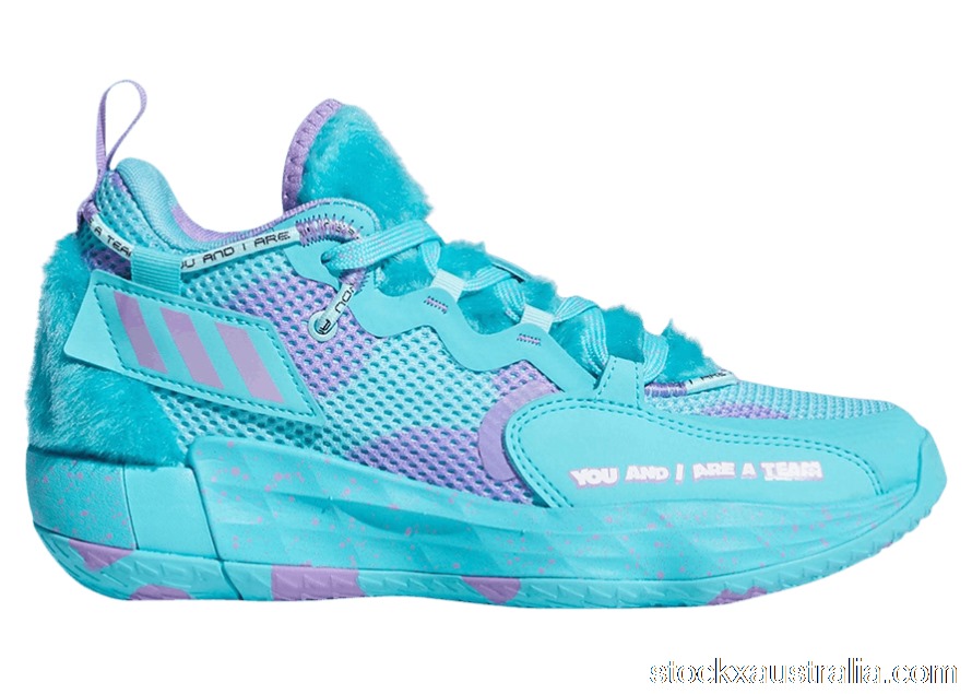 adidas Dame 7 EXTPLY Monsters Inc. Sulley (GS) S42807 QH