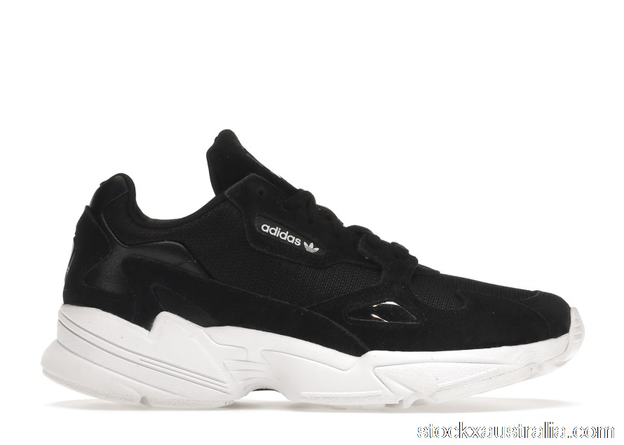 adidas Falcon Core Black Cloud White (W) B28129 QH