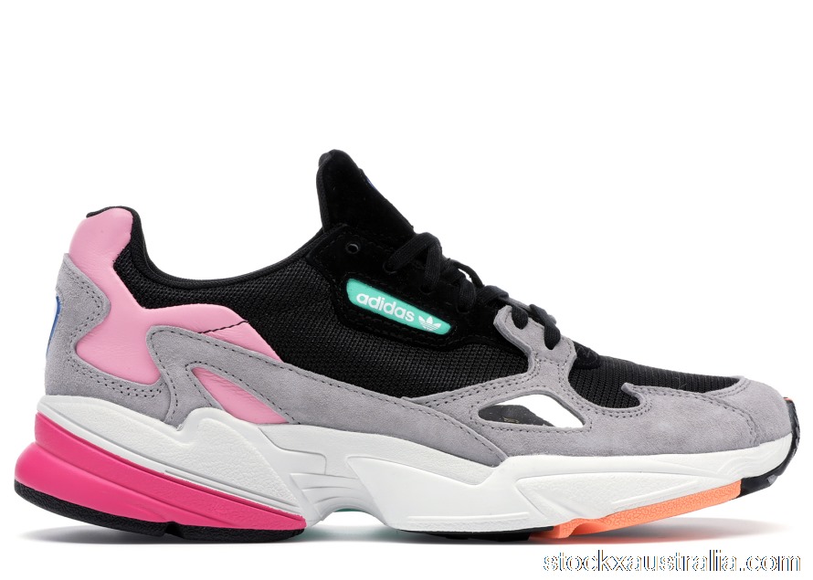 adidas Falcon Core Black Light Granite (W) BB9173 QH