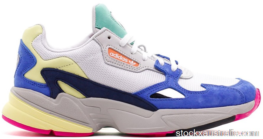 adidas Falcon White Blue (W) BB9174 QH