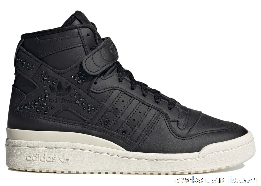 adidas Forum 84 Hi Black Sparkles (W) H05053 QH