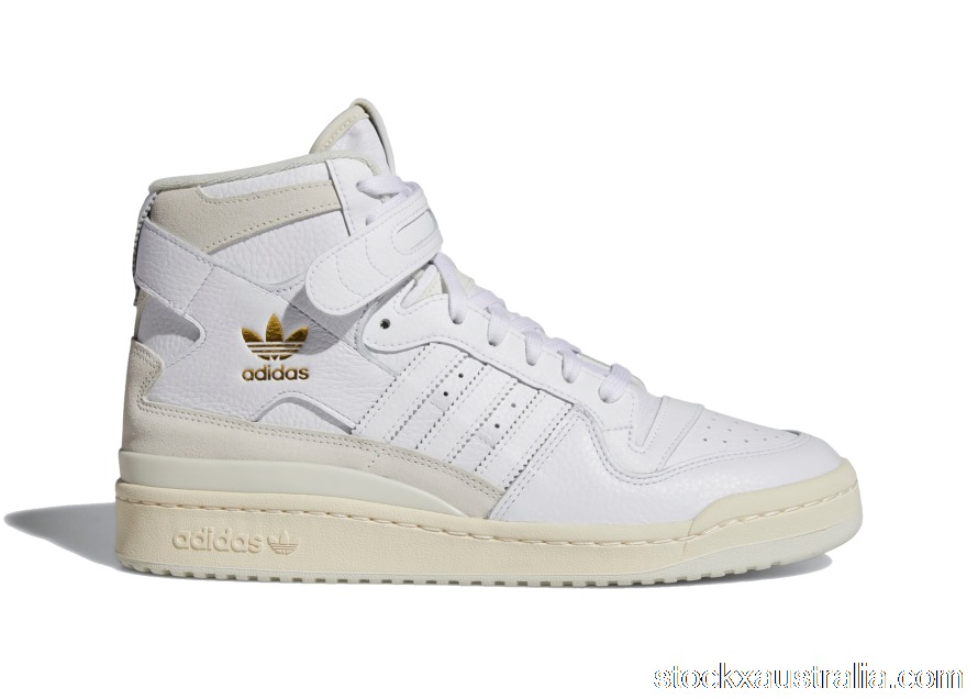 adidas Forum 84 Hi White Gold Foil Q46367 QH