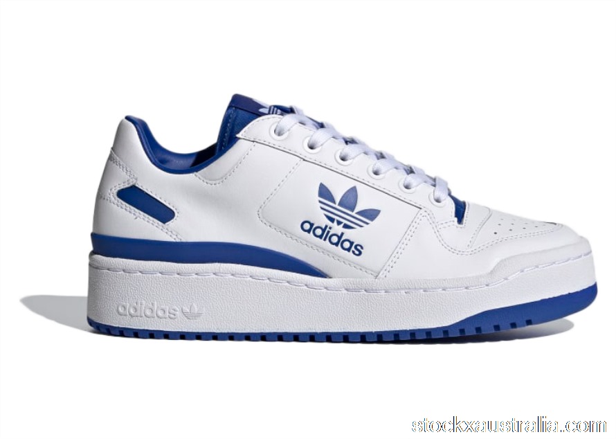 adidas Forum Bold White Royal Blue (W) FY4530 QH