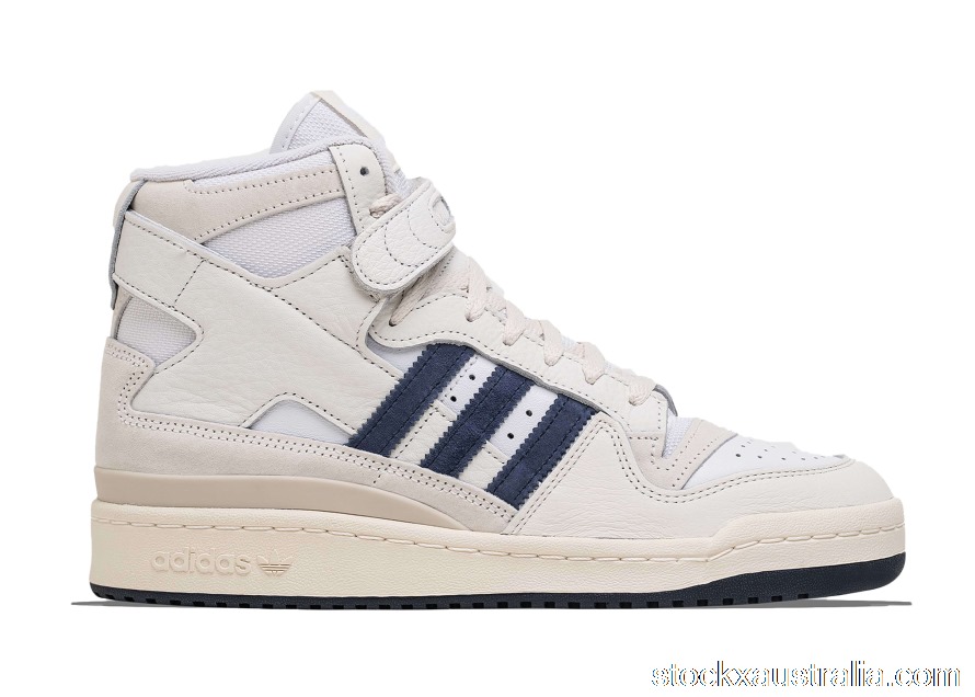 adidas Forum Hi Packer White Navy GY4363 QH