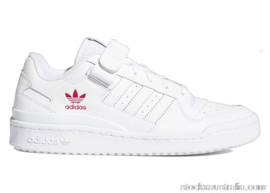 adidas Forum Low Cloud White Shock Pink (W) G58001 QH