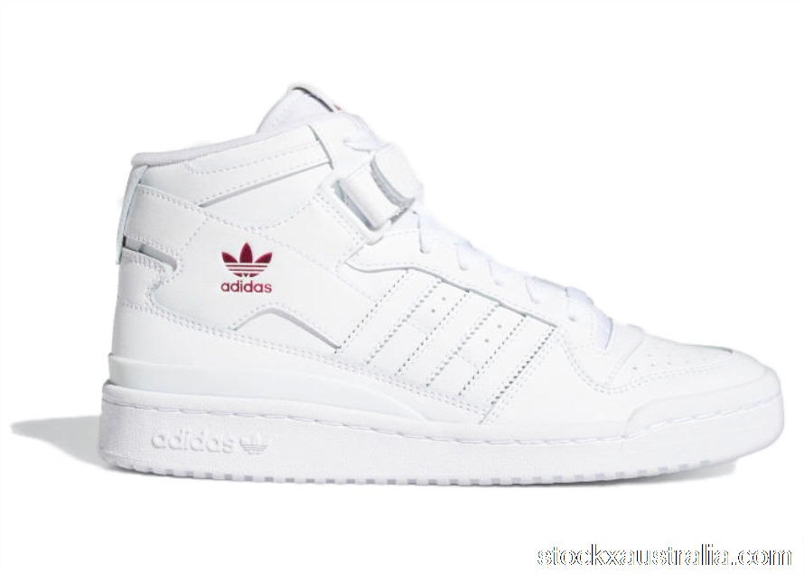 adidas Forum Mid White Shock Pink (W) G57984 QH