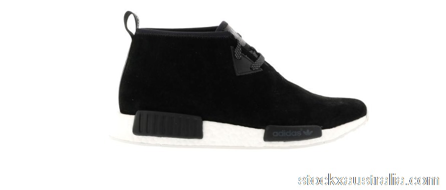 adidas NMD C1 Black Suede S79146 QH