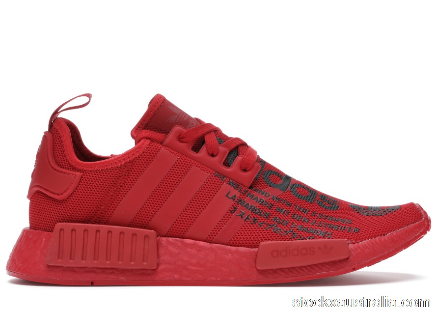 adidas NMD R1 Atmos Triple Red FX4358 QH