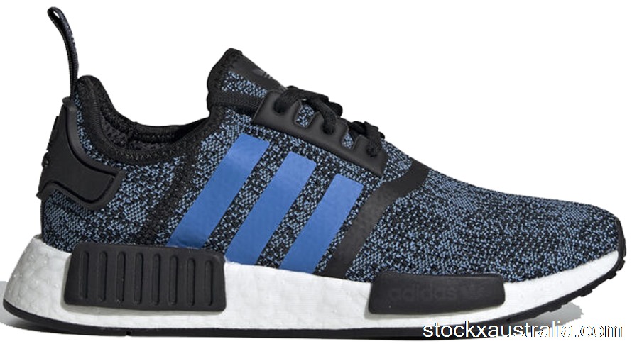 adidas NMD R1 Core Black True Blue (Youth) F34422 QH