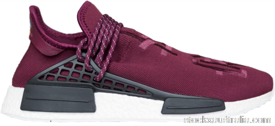 adidas NMD R1 Pharrell HU Friends and Family Burgundy BB0617 QH
