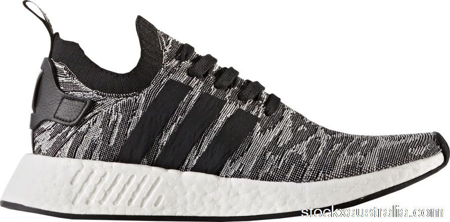 adidas NMD R2 Black White Future Harvest BY9409 QH