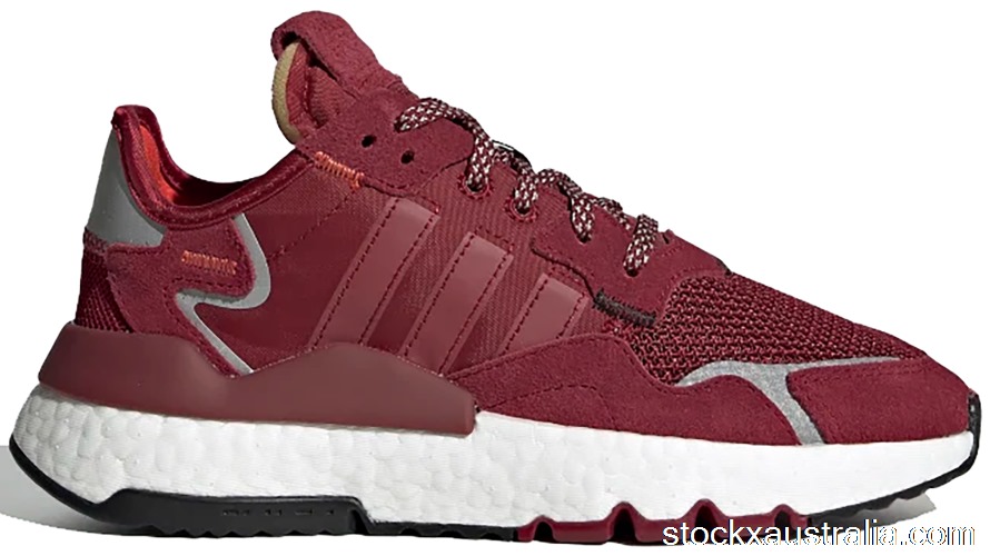 adidas Nite Jogger Collegiate Burgundy (GS) EF9215 QH