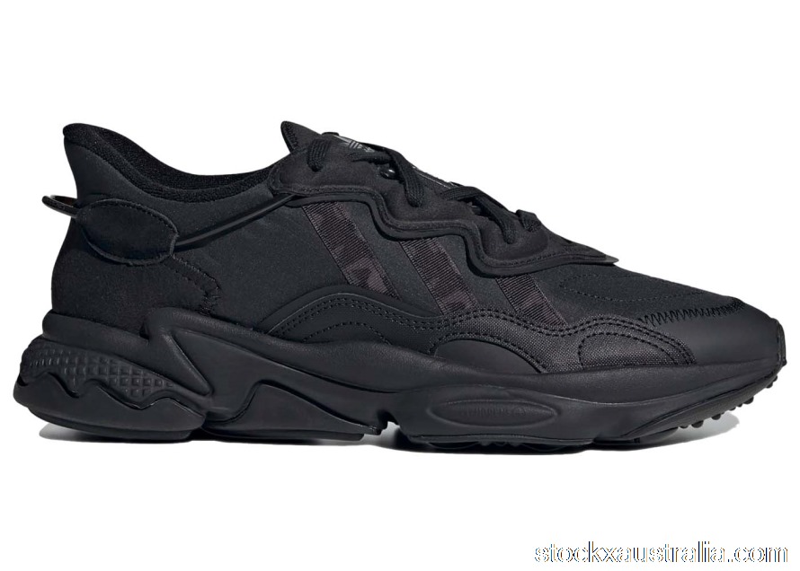adidas Ozweego Black Camo Stripes GX3295 QH