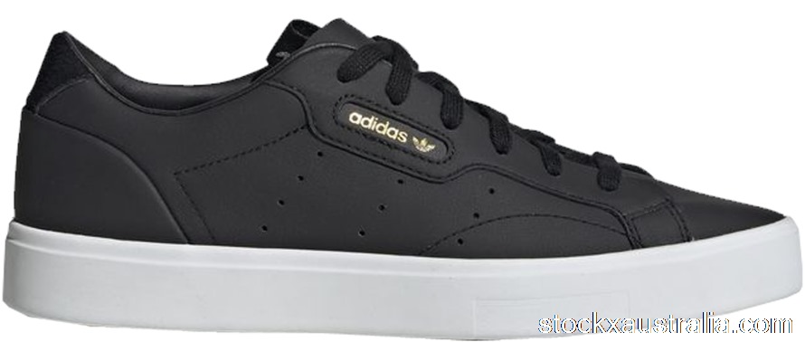 adidas Sleek Core Black Crystal White (W) CG6193 QH