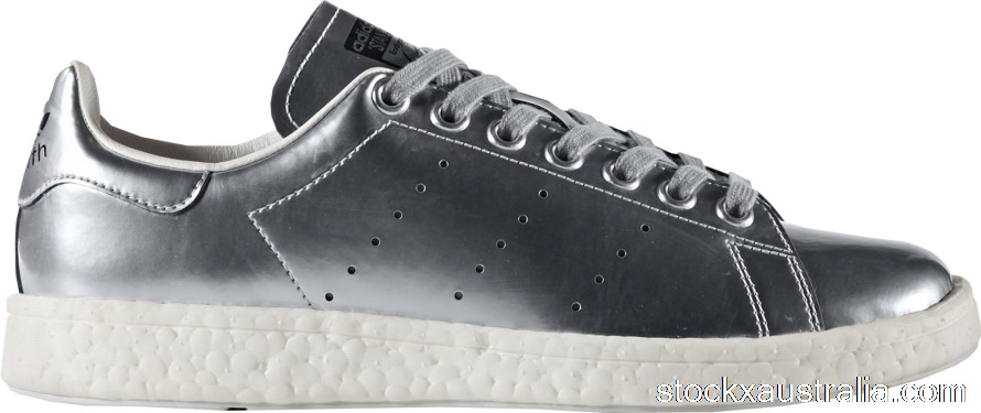 adidas Stan Smith Boost Metallic Silver (W) BB0108 QH