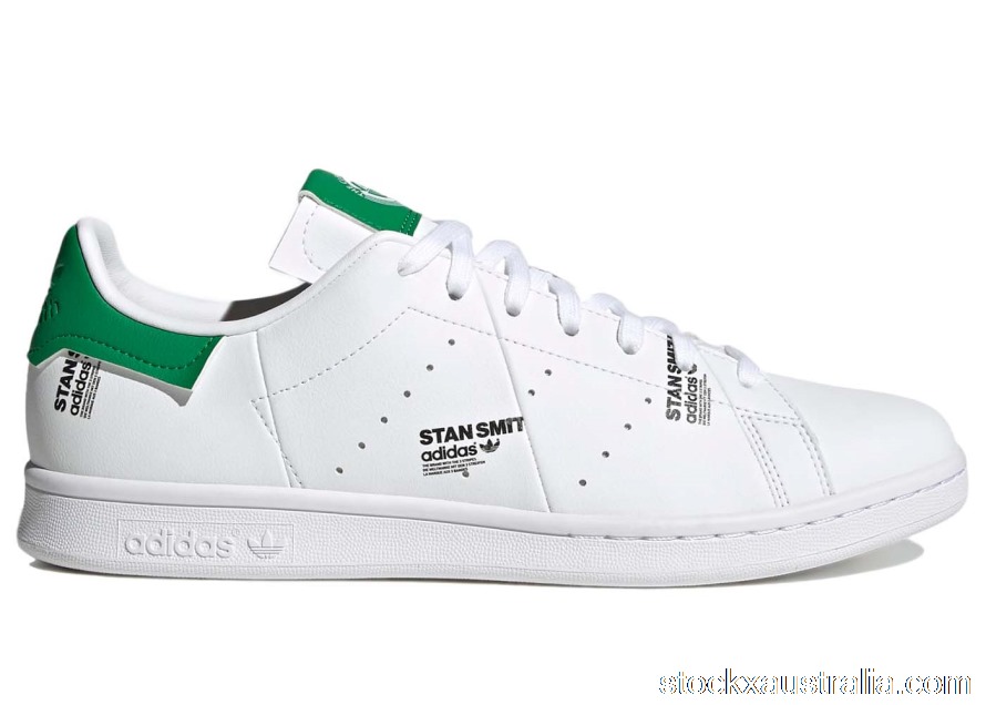 adidas Stan Smith Digital Prints White Green GV7666 QH