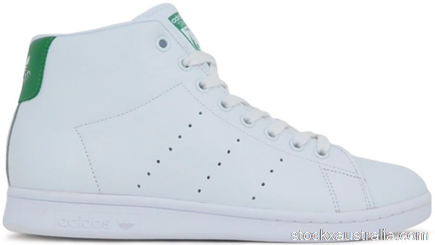 adidas Stan Smith Mid White Green BB0069 QH
