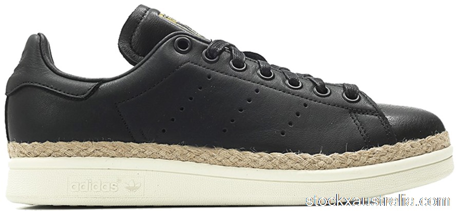 adidas Stan Smith New Bold Core Black Off White (W) DA9536 QH