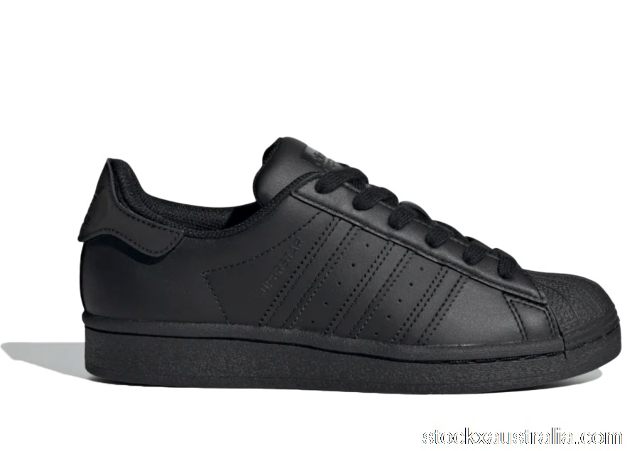 adidas Superstar Core Black Black (GS) FV3702 QH