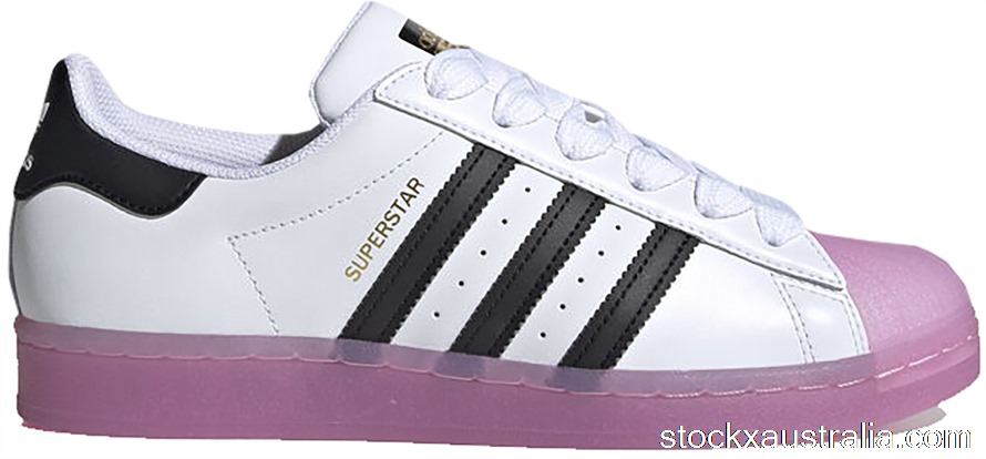 adidas Superstar White Black Shock Purple (W) FW3554 QH