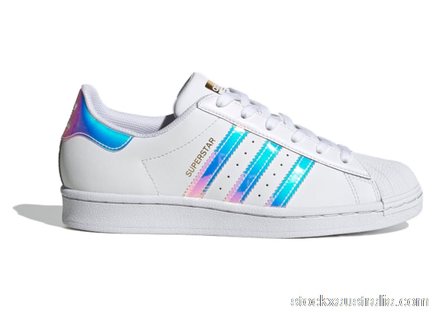 adidas Superstar White Iridescent Stripes (W) FX7565 QH