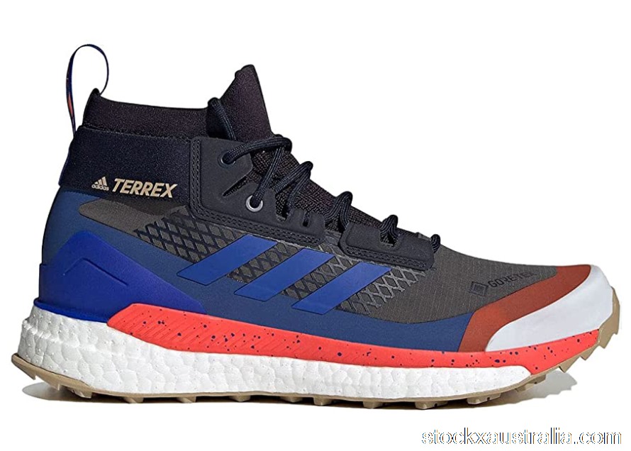 adidas Terrex Free Hiker Gore-Tex Bold Blue Legend Ink FZ3368 QH