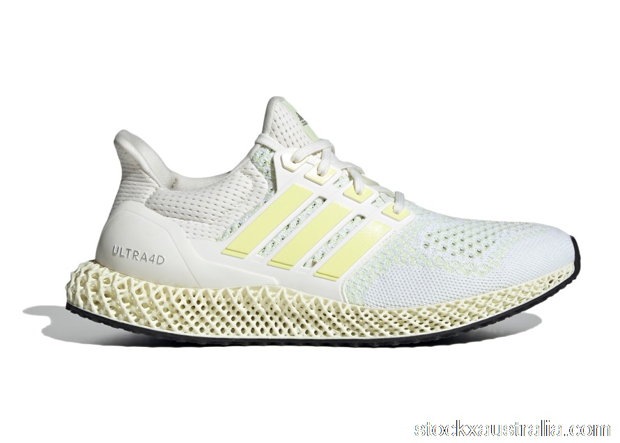 adidas Ultra 4D Core White Almost Lime GX6366 QH