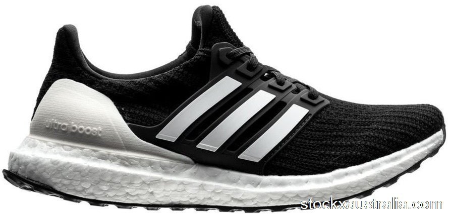 adidas Ultra Boost 4.0 Show Your Stripes Black White (Youth) B43509 QH