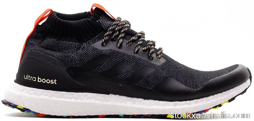 adidas Ultra Boost Mid Black Multi-Color G26841 QH