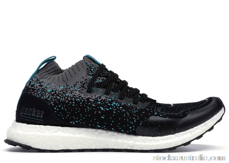 adidas Ultra Boost Mid Packer Shoes x Solebox Silfra Rift CM7882 QH