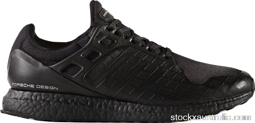 adidas Ultra Boost Trainer Porsche Design Triple Black S81203 QH