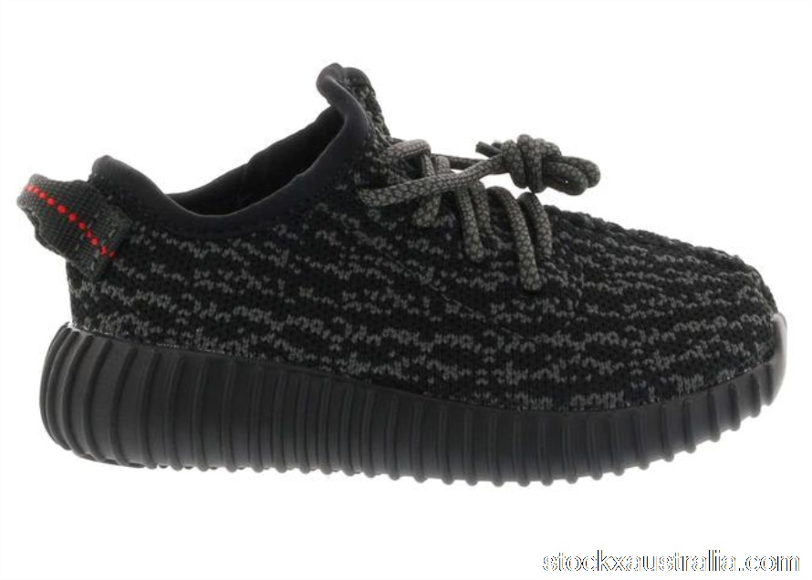 adidas Yeezy Boost 350 Pirate Black (Infant) BB5355 QH
