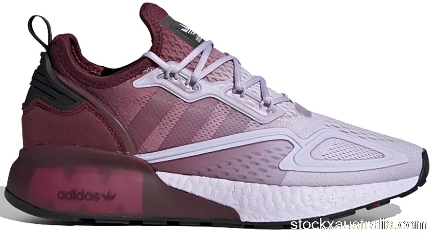 adidas ZX 2K Boost Purple Tint Maroon (W) FV8631 QH