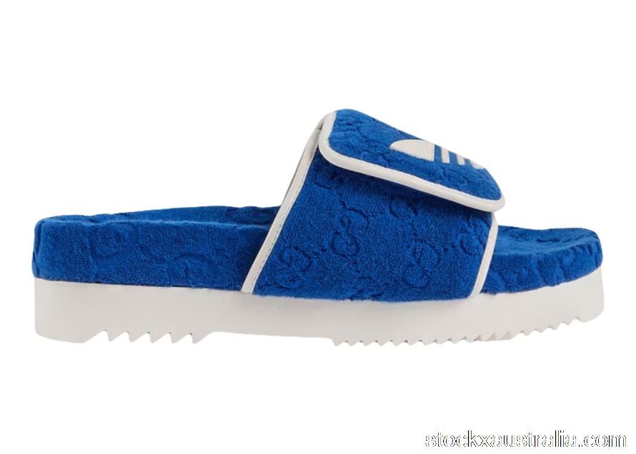 adidas x Gucci GG Platform Sandal Blue 702412UU0104160 QH